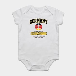 Germany Fiba World Cup Champions Light Baby Bodysuit